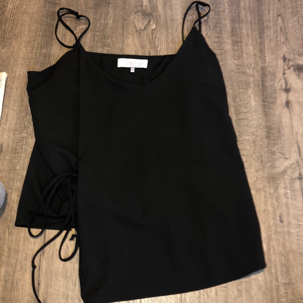 Wayf tank with waist drawstring